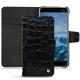 Housse cuir Nokia 6 (2018) - Crocodile nero