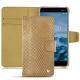 Nokia 6 (2018) leather case - Serpent sabbia