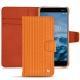 Nokia 6 (2018) leather case - Abaca arancio