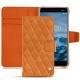 Nokia 6 (2018) leather case - Mandarine vintage - Couture