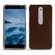 Funda de piel Nokia 6 (2018) - Châtaigne ( Pantone 476C ) 