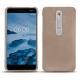 Custodia in pelle Nokia 6 (2018) - Taupe vintage ( Pantone 7530C ) 