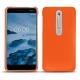 Funda de piel Nokia 6 (2018) - Orange fluo