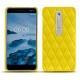 Funda de piel Nokia 6 (2018) - Jaune fluo - Couture