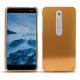 Coque cuir Nokia 6 (2018) - Or Maïa ( Pantone 871C ) 