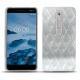 Coque cuir Nokia 6 (2018) - Platinium - Couture