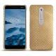 Coque cuir Nokia 6 (2018) - Serpent sabbia