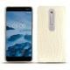 Capa em pele Nokia 6 (2018) - Crocodile milk