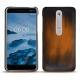 Lederschutzhülle Nokia 6 (2018) - Marron Patine