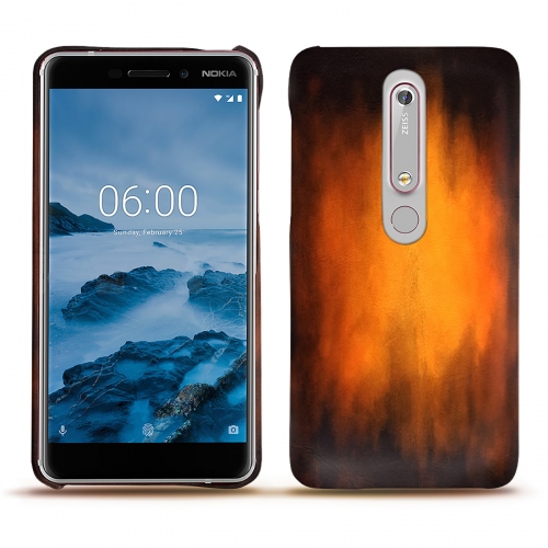 Nokia 6 (2018) leather coverFauve Patine