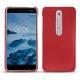 Custodia in pelle Nokia 6 (2018) - Rouge troupelenc