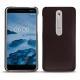 Custodia in pelle Nokia 6 (2018) - Marron envoûtant