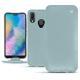 Huawei P20 Lite leather case - Bleu ciel ( Nappa - Pantone 277C ) 