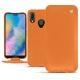 Huawei P20 Lite leather case - Orange ( Nappa - Pantone 1495U ) 
