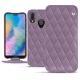 Capa em pele Huawei P20 Lite - Lilas - Couture ( Nappa - Pantone 2645U ) 