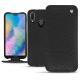 Custodia in pelle Huawei P20 Lite - Ebène ( Sleek P C12 - Black ) 