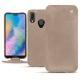 Custodia in pelle Huawei P20 Lite - Taupe vintage ( Pantone 7530C ) 