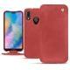 Custodia in pelle Huawei P20 Lite - Cerise vintage ( Pantone 185C ) 