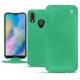 Custodia in pelle Huawei P20 Lite - Menthe vintage ( Pantone 562C ) 