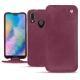 Funda de piel Huawei P20 Lite - Prune vintage ( Pantone 512C ) 