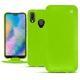 Funda de piel Huawei P20 Lite - Vert fluo