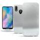 Custodia in pelle Huawei P20 Lite - Platinium ( Pantone 877C ) 