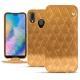 レザーケース Huawei P20 Lite - Or Maïa - Couture