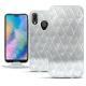Custodia in pelle Huawei P20 Lite - Platinium - Couture