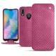 Huawei P20 Lite leather case - Serpent ciclamino