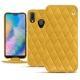 Funda de piel Huawei P20 Lite - Jaune soulèu - Couture
