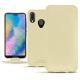 Custodia in pelle Huawei P20 Lite - Beige PU