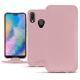 Huawei P20 Lite leather case - Rose PU