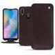 Funda de piel Huawei P20 Lite - Marron envoûtant