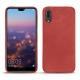 Funda de piel Huawei P20 - Cerise vintage ( Pantone 185C ) 