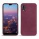 Custodia in pelle Huawei P20 - Prune vintage ( Pantone 512C ) 