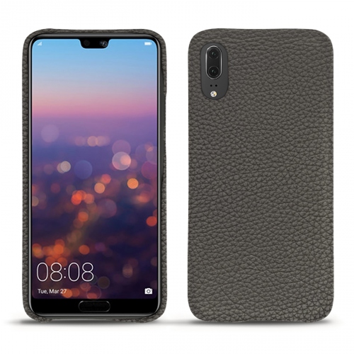 Custodia in pelle Huawei P20Anthracite ( Pantone #41403c ) 