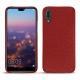 Coque cuir Huawei P20 - Tomate ( Pantone 187C ) 