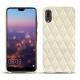 Custodia in pelle Huawei P20 - Blanc escumo - Couture