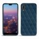Custodia in pelle Huawei P20 - Blu mediterran - Couture