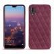 Custodia in pelle Huawei P20 - Prune vintage - Couture