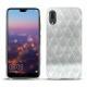 Huawei P20 leather cover - Platinium - Couture