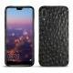 Custodia in pelle Huawei P20 - Autruche nero