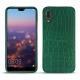 Coque cuir Huawei P20 - Crocodile pino