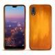 Lederschutzhülle Huawei P20 - Orange Patine
