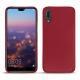 Huawei P20 leather cover - Rouge passion