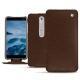 Nokia 6 (2018) leather case - Châtaigne ( Pantone 476C ) 