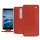 Nokia 6 (2018) leather case - Papaye ( Pantone 180C ) 