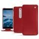 Nokia 6 (2018) leather case - Rouge ( Nappa - Pantone 199C ) 