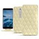 Funda de piel Nokia 6 (2018) - Beige - Couture ( Nappa - Pantone 7502C ) 