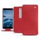 Capa em pele Nokia 6 (2018) - Rouge troupelenc